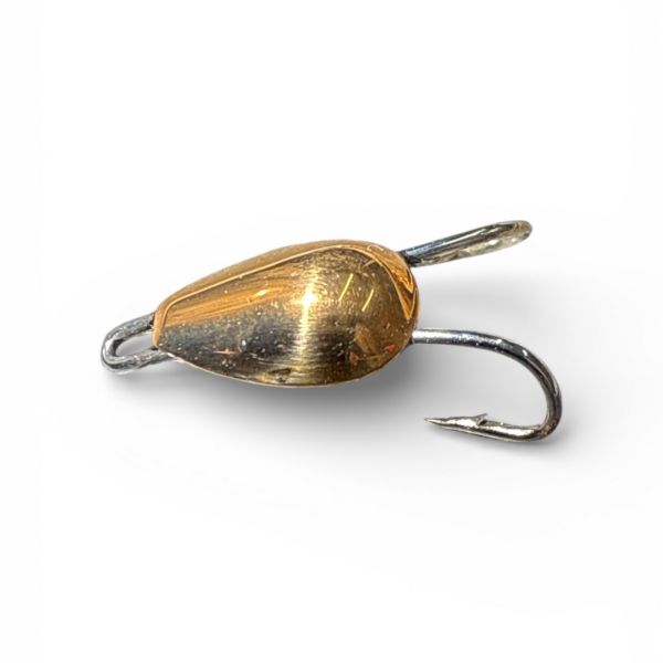 Мормишка Коза АІР - Паяна - Для зимової риболовлі - Золото - 10 шт/уп