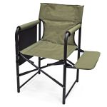 Кресло раскладное Ралф "Режиссер" с полкой ткань - Хаки