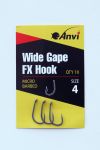 Крючок карповый Anvi Wide Gape FX Hook №4 - 10 шт/уп