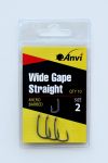 Крючок карповый Anvi Wide Gape Straight №2 - 10 шт/уп