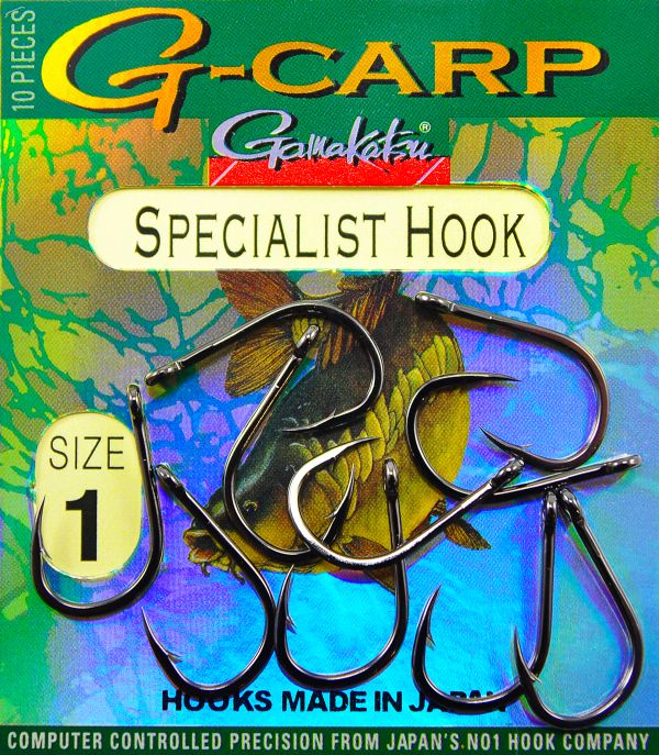 Гачок Gamakatsu G-Carp Specialist Hook - 10 шт/уп