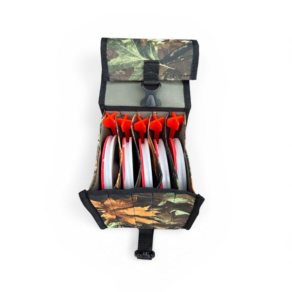 Кружки рыболовные - Неоснащенные - Усиленные - 5 штук + Сумка Дубок