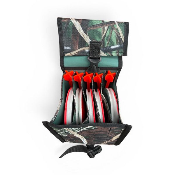 Кружки рыболовные - Неоснащенные - Усиленные - 5 штук + Сумка Камыш