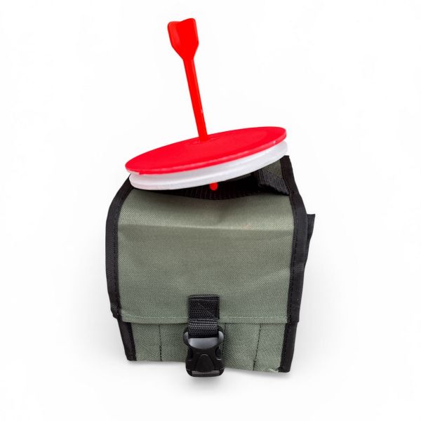 Кружки рыболовные - Неоснащенные - Усиленные - 5 штук + Сумка Хаки