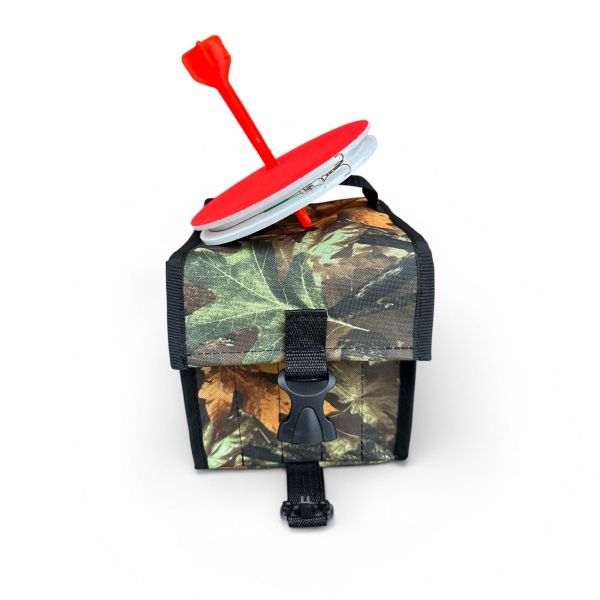 Кружки рыболовные - Оснащенные - Усиленные (тройник) - 5 штук + Сумка Дубок