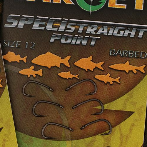 Крючок Gardner Target Speci-Straight Point Hooks Barbed