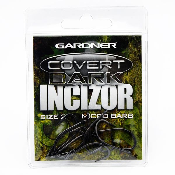 Крючок Gardner Dark Incizor Hooks Barbed - 10 шт.