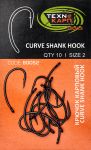 Гачок короповий - Технокарп - Curve Shank hook - Black Chrome