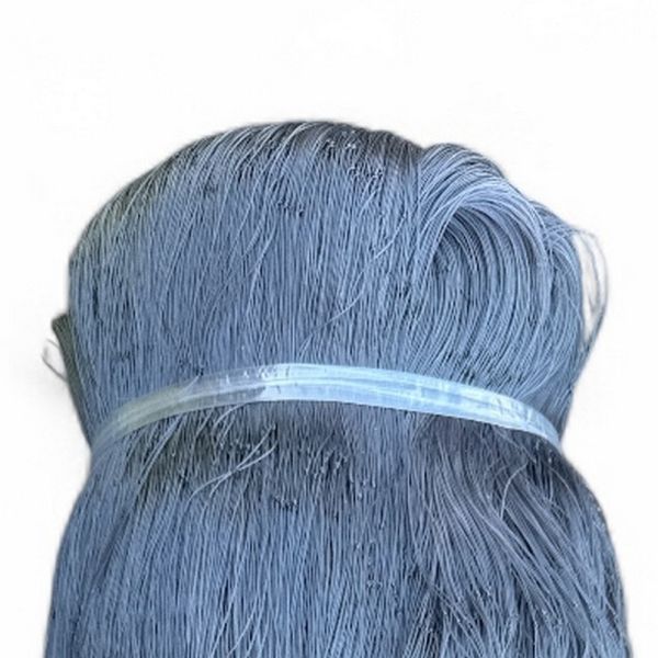 Сетєполотно Titanium Corona - Рибальська лялька - Жилка 0,15 мм*9 - Сірий - Висота 75 вічок - Довжина 150 м