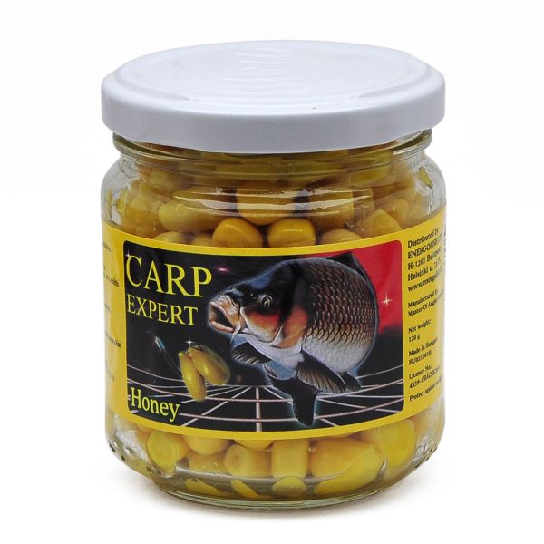 Кукуруза Energofish Carp Expert 10-15 мм - 212 мл - Без сиропа - Honey (Мед)