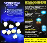 Кукурудза Enterprise Tackle - Світиться в темряві - Суха (Без діпу) - Neon Blue - 8 шт/уп