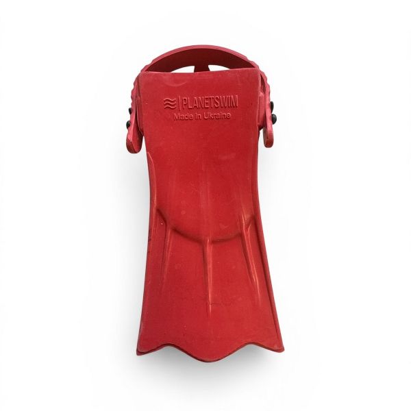 Ласты детские для бассейна с открытой пяткой - Размер 16,5-22,5 (100-140 мм) - Красные