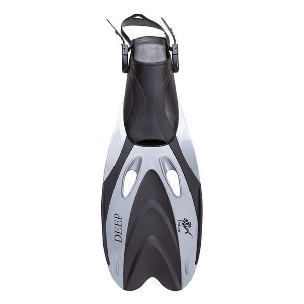 Ласти Dolvor F66 Deep - Розмір L (43-46) - З відкритою п'ятою - Срібло