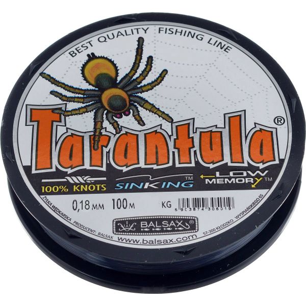 Леска Balsax Tube Tarantula - Dark Grey (Темно серый) - 30 м