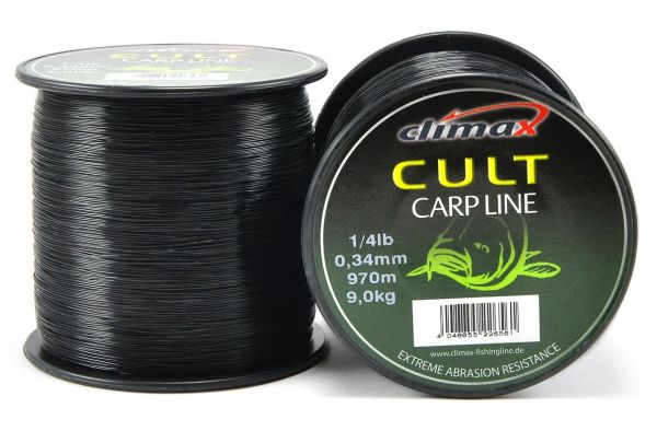 Жилка Climax CULT Carp Line Mono - Black (Чорний)