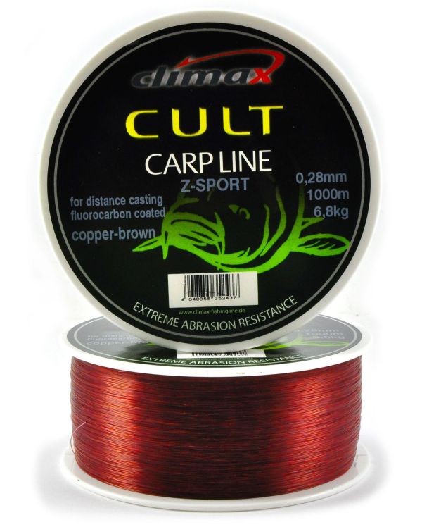 Жилка Climax CULT Carp Line Z-Sport - Cooper Brown (Мідно-коричневий)