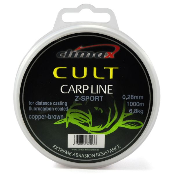 Жилка Climax CULT Carp Line Z-Sport - Cooper Brown (Мідно-коричневий)