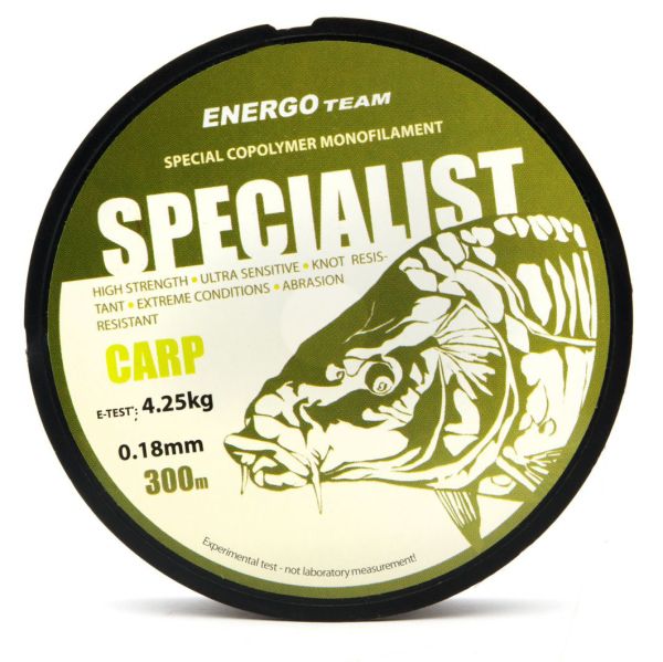 Леска Energoteam Specialist Carp - Натуральный белый - 300 м