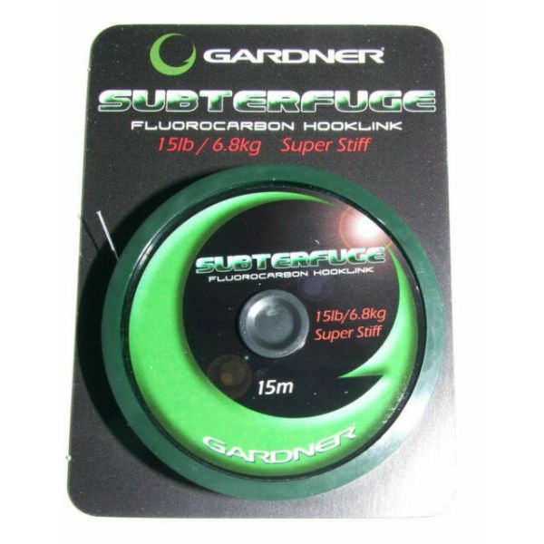 Леска Gardner Super Fluorocarbon - Stif (Супер жесткий) - 15 м