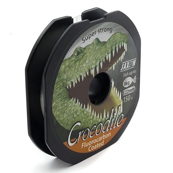 Леска Jaxon Crocodile Fluorocarbon Coated - Clear (Прозрачный) - 150 м