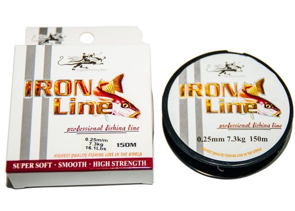 Леска LFG Iron Line - Clear (Прозрачный) - 150 м