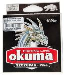 Жилка Okuma Szczupak - Clear (Прозора) - 100 м