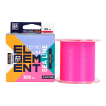 Леска ZEOX Hi-Viz Element Sea - 300 м - Fluo Pink (Флюоресцентно-розовый)