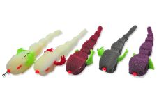 Набор приманок Рыбка поролоновая Levsha NN 3D Ex Animator+ - VG/BLG/BRG/WR/WG - Под офсетный крючок №3/0,4/0 - 5 шт/уп