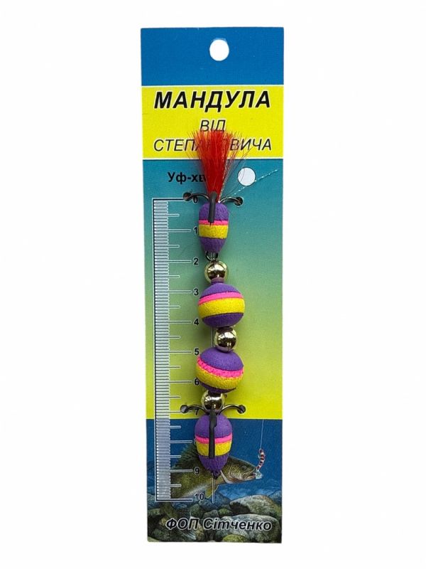 Мандула от Степаныча 4 сегмента - 4,53" (115 мм) - 501