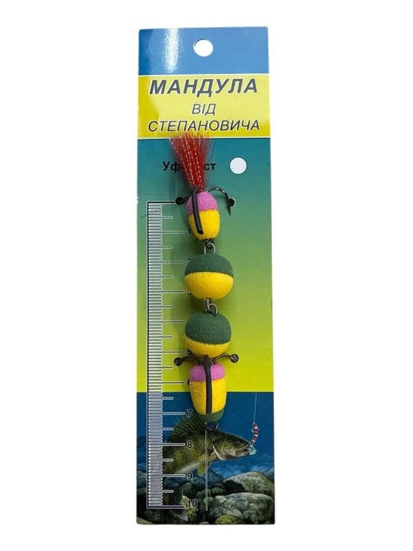 Мандула от Степаныча 4 сегмента - 4,53" (115 мм) - 531