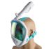 Маска для плавания - Полнолицевая - Зеркальная - M2068/LG13 - Зелёный