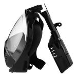 Маска для плавання - Повнолицьова - M2068/L34 - Розмір L/XL - Чорний