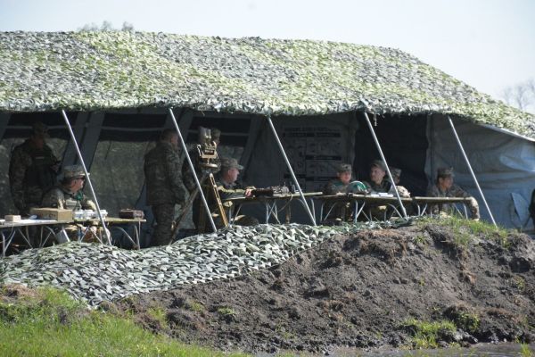 Маскировочный комплект оптический типа МКО - Л - Маскировочная сеть - 3х6 м