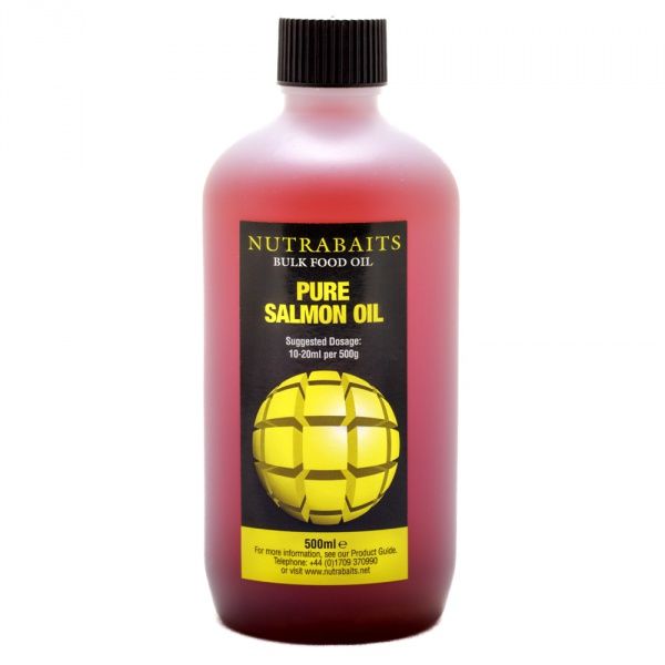 Масло лососевое Nutrabaits Pure Salmon Oil - 500 мл