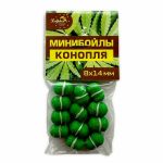 Мінібойли Dolphin - З гумкою - Тонучі - 8x14 мм - 12 шт/уп - Конопля