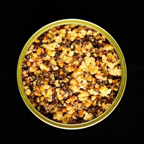 Прикормка MIX-6 зерен измельченный Robin - CSL - ж/б 900 мл