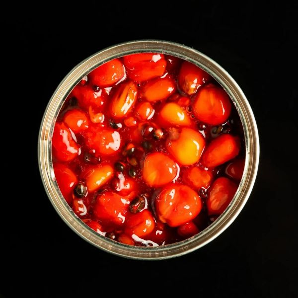 Прикормка MIX-6 зерен Robin Карп Клубника - ж/б  200 мл