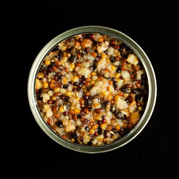 Прикормка MIX-9 зерен Robin Лещ Арахис-Ваниль - ж/б  200 мл