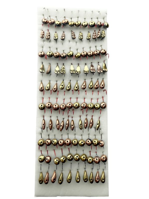 Мормишка Cobra New 2025 - Ручна робота - Асорті (золото, мідь)