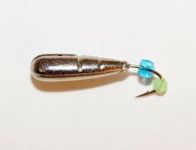 Мормишка вольфрамова Diskus - Рисинка-Стучалка - 10 шт./уп