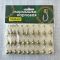 Мормишка корпова для літнього кивка - YAGAN - №7 - Кристал великий - 1.5 г - Ø8 мм - Гачок Kumho №7 - Золото