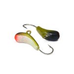 Мормишка Мальок Golden Fish 2000192 - Уралка - 1,92 г - 18 мм - Білий-Червоний-Чорний-Зелений