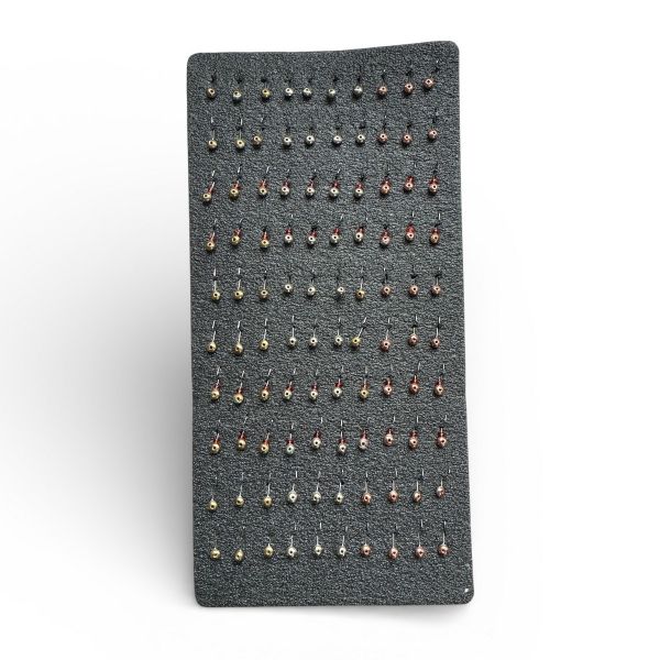 Мормишка паяна з коронкою - 100 шт/уп