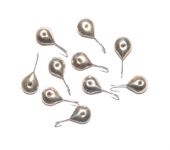 Мормишка "Полюс" №5 - Срібло - Кругла - 0,2 г - 10 шт/уп