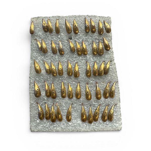 Мормышка Уралка паяная - Золото - 50 шт/уп