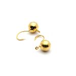 Мормишка Вольфрам Куля - Золото - 10 шт./уп