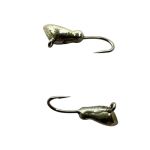 Мормишка Вольфрамова Hayabusa Бабка - З вушком - Срібло