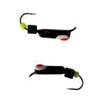 Мормишка Вольфрамова "Латишка" Гвоздик - З кубиком блакитний - МК1195