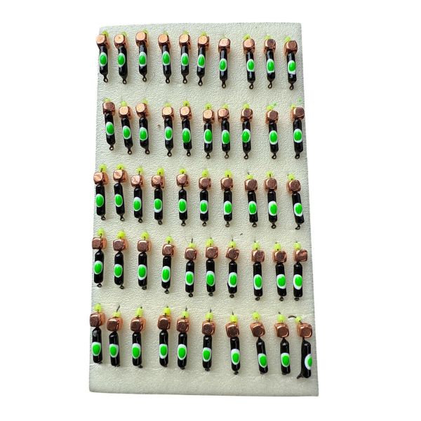 Мормишка Вольфрамова "Латишка" Гвоздик - З кубиком мідь - МК1193