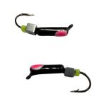 Мормишка Вольфрамова "Латишка" Гвоздик - З кубиком срібло - МК1186